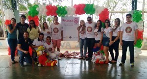 O resultado foi a alegria das crianças e a satisfação dos jovens do Rotaract Club (Iury Sarmento)