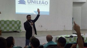 Diego Artur, o professor da UNILEÃO (Foto: Daniela Lima)